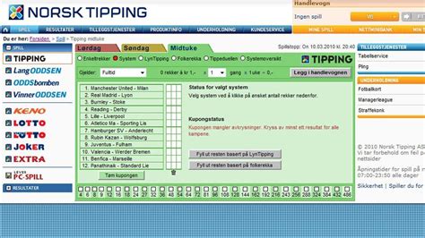 norsk tipping min side